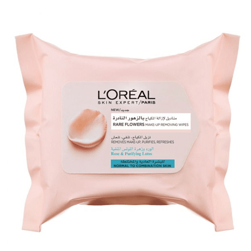 Loreal-Paris-Rare-Flowers-Cleansing-Wipes-Normal-To-Combination-Skin